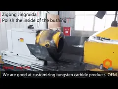 ОЭМ рукавов 0.01-0.05мм карбида вольфрама КНК подвергая механической обработке чертежа video