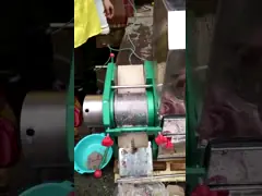 Разделитель мяса креветки Deboning пояс для автомата для резки мяса рыб косточки video