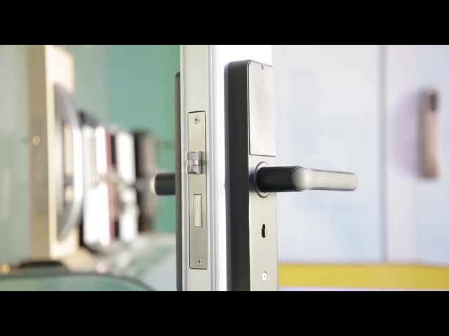 Fechadura de porta digital Bluetooth OEM, fechadura de porta de entrada sem chave eletrônica