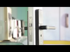 Замок раздвижной двери РОХС замка Блуэтоотх алюминиевого сплава Кейлесс с приложением video