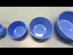 PP Blue Surgical Basin Bowl Medical Disposable Plastic Guide Wire Bowl 250ml