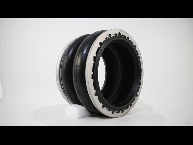 LHF300218-2 Air Sping Double Convoluted Rubber Bellows For Industrial Washing Machine