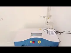 Машина лазера СО2 супер ИМПа ульс частичная для удаления лазера пятна video