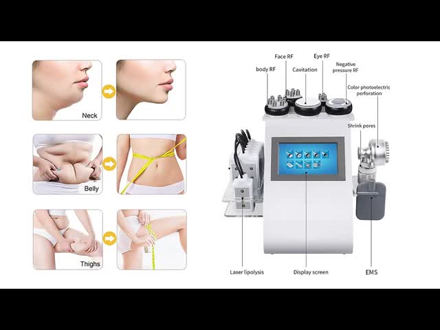Машина кавитации тела Rf Lipolaser 40khz вакуума