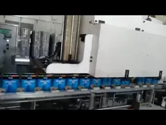 олов металла пластиковой ручки ведра пищевого масла 18L большие прямоугольные video