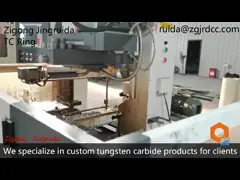 Пустое уплотнение карбида вольфрама ИН6 звенит хорошей проводимостью для запечатывания насоса video