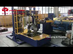 Automatic vertical steel wire packing machine with trolley