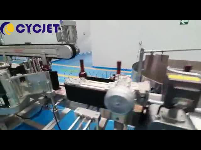 CO2 Laser Coding Marking Machine For Water Bottle Production Line Date Code Printer