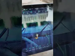 Demonstration of removing and cutting tree obstacles by laser obstacle remover