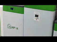 Полная солнечная система мощностью 10 кВт с решеткой 48 В белого цвета video