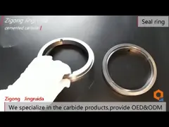 Механическое уплотнение карбида вольфрама ИХН10 с теплопроводностью video