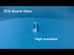 High Precision Custom Quartz Glass Cuvettes Quartz Flow Cell Analysis Instrument