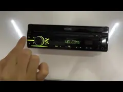 Автомобильный радиоприемник Din света RGB 7 цветов одиночный экран касания IPS одиночного Din 7 дюймов Retractable video