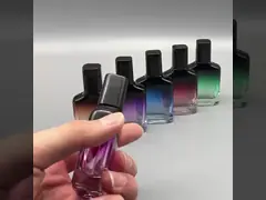 Perfume bottle 30ML gradient refillable perfume bottle crystal perfume bottle