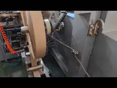 Бумажный мешок еды Fed крена WFD-120 70-150Bags/Min делая ручку переплетенную машиной полно автоматический video