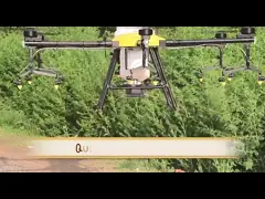 Более прочный аграрный трутень брызг 1000m окуривает трутней 16KG video