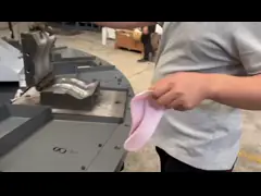 Роторная потребность работника машины 1 впрыски спорт Шое-пад/мидсоле СЭБС отливая в форму только video