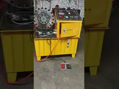 220v-415v Geel 6-51mm GROOT KRAchtig Slangencrimpmachine Hydraulische Slangencrimpmachine