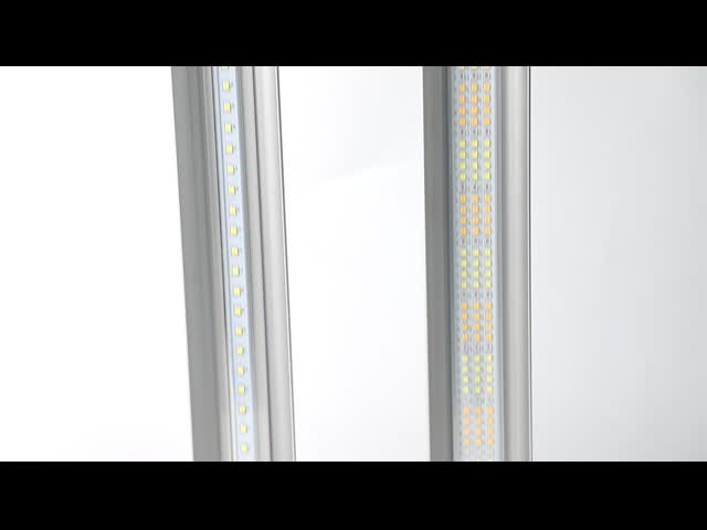 O diodo emissor de luz completo do espectro de WIFI cresce Smart claro PPFD alto para as sementes que começam plantas carnudas