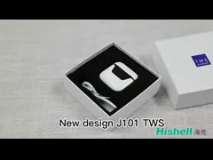 Hifi True Stereo Wireless Earbuds Светодиодный дисплей Беспроводные наушники Bluetooth video