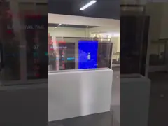 Signage Windows OLED цифров андроида панели экрана касания 55 дюймов экран прозрачной прозрачный видео- video