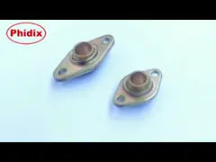 Шарнирные соединения нержавеющей стали Chrome шарнирного соединения перегородки фланца роторные video