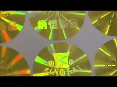 Листа бумаги стикера собственной личности ЛЮБИМЦА стикеров Hologram безопасностью бирки слипчивого анти- video