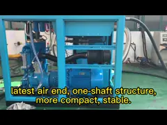 Компрессор воздуха винта PM Vsd низкого давления 50HP 37kw малошумный компрессор воздуха video