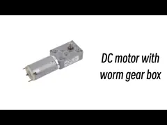 Мотор шестерни червя DC степени прямоугольный 1-100rpm 24V мотора 90 планетарной шестерни OEM 12V BLDC video
