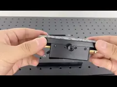 X ведущего бруса ласточкиного хвоста этапа руководства оси 80mm платформа линейного оптически сползая video