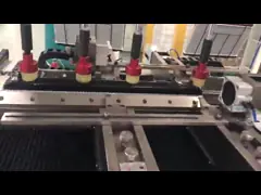 Регулируемая скорость 6-цилиндрового радиатора изготавливающая машина 0.8Mpa давление 220V / 380V источник питания video