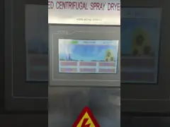 Оборудование сушильщика брызг атомизатора LPG роторное для сушить индустрию video