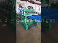 слой 1250mm двойной формируя крен палубы двойника машины Cr12 формируя машину video