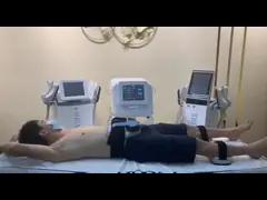 Тела горелки Ems Puffiness машины жирного ваяя анти- с 4 ручками video