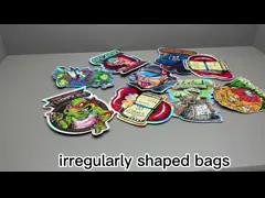 Sacchetto di erba di plastica riciclabile Mylar ziplockk Sacchetti per erba di CBD confezionamento VMPET
