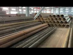 Запланируйте трубку 12m ASTM A36 ERW трубы стали углерода 40 безшовное для структуры конструкции video