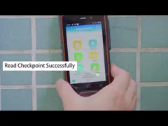 Сделайте развертку водостойким в реальном времени кода системы NFC QR путешествия предохранителя андроида 10 video