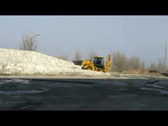 Затяжелитель Backhoe трактора компактной текстуры мини с двигателем Weichai video