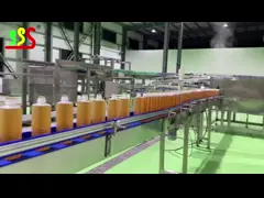 Сок потребления низкой мощности делая машину для технологической линии фрукта и овоща video