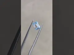 ZKZ Diamonds 10 Mohs Azul Esmeralda Cortada em Laboratório CVD Diamant 1-1.6ct