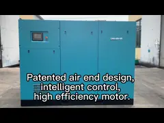 5 винтовой компрессор низкого давления Vsd компрессора воздуха большой емкости 22kw адвокатского сословия video