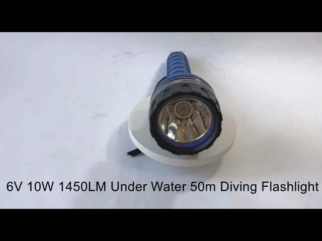 Underwater Scuba Diving Led Flashlight Waterproof For Diving Fishing Spearfishing Boat