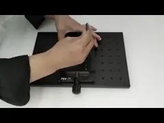 Dovetail Slot Direct Drive Slide Stage Manual Travel 100mm Load 25kg