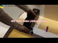 18650 Grade A Cell Electric Bike 48V 20Ah Lifepo4 Lithium Battery Pack