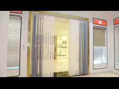 занавес окна светомаскировки 89mm, шторки ткани вертикальные для больницы гостиницы video