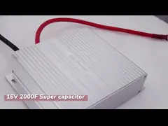 конденсатор 16V 3000F Graphene супер для силы автомобиля/аварийного начала автомобиля video