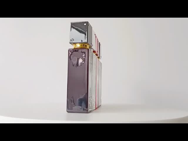Образец стеклянной бутылки 50ml духов верхнего сегмента портативный распыляет Refillable