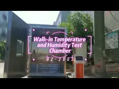 Стабильная прогулка нержавеющей стали в камере климата, камере постоянной влажности Мультисцены video