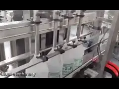 6 головки поршневый насос дезинфицирующий раствор для рук Заполнительная машина линия Шампунь Заполнитель video