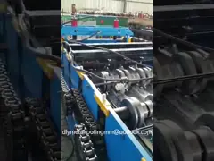 крен палубы металла 50Hz формируя машину палубы пола машины 15kw video